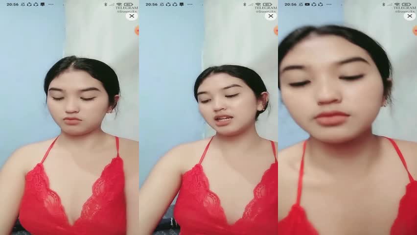 Nonton Bokep Indo Isabella Dream Live Red Lingerie Mode Sange Telanjang Dada